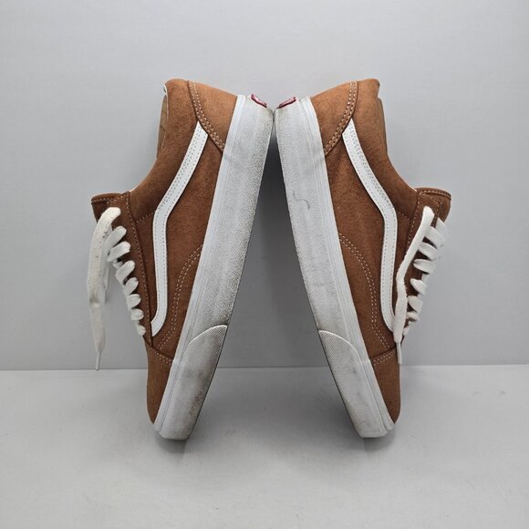 Vans | Old Skool tan brown suede granola low-top sneakers | WMS 10 - Picture 11 of 12